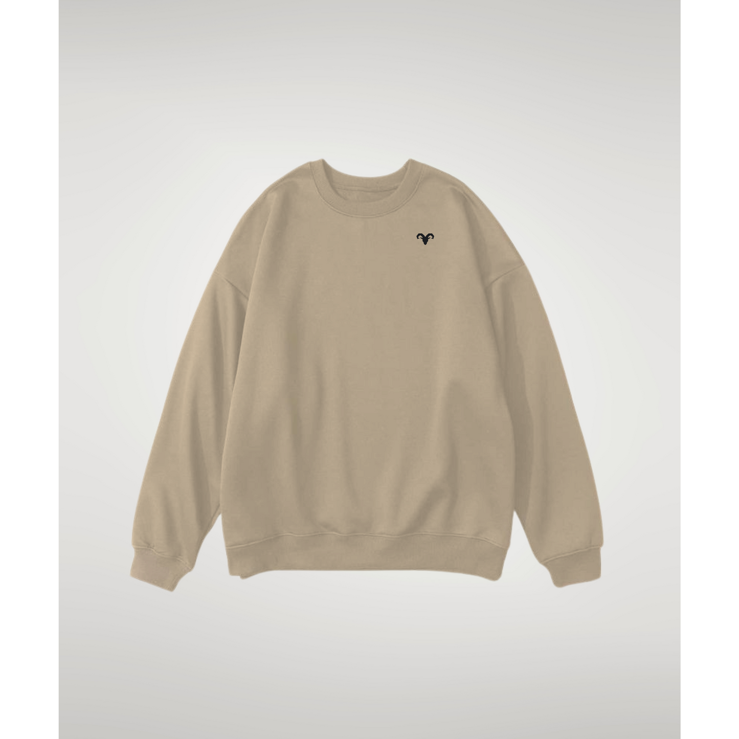 'CREWNECK' TAUPE