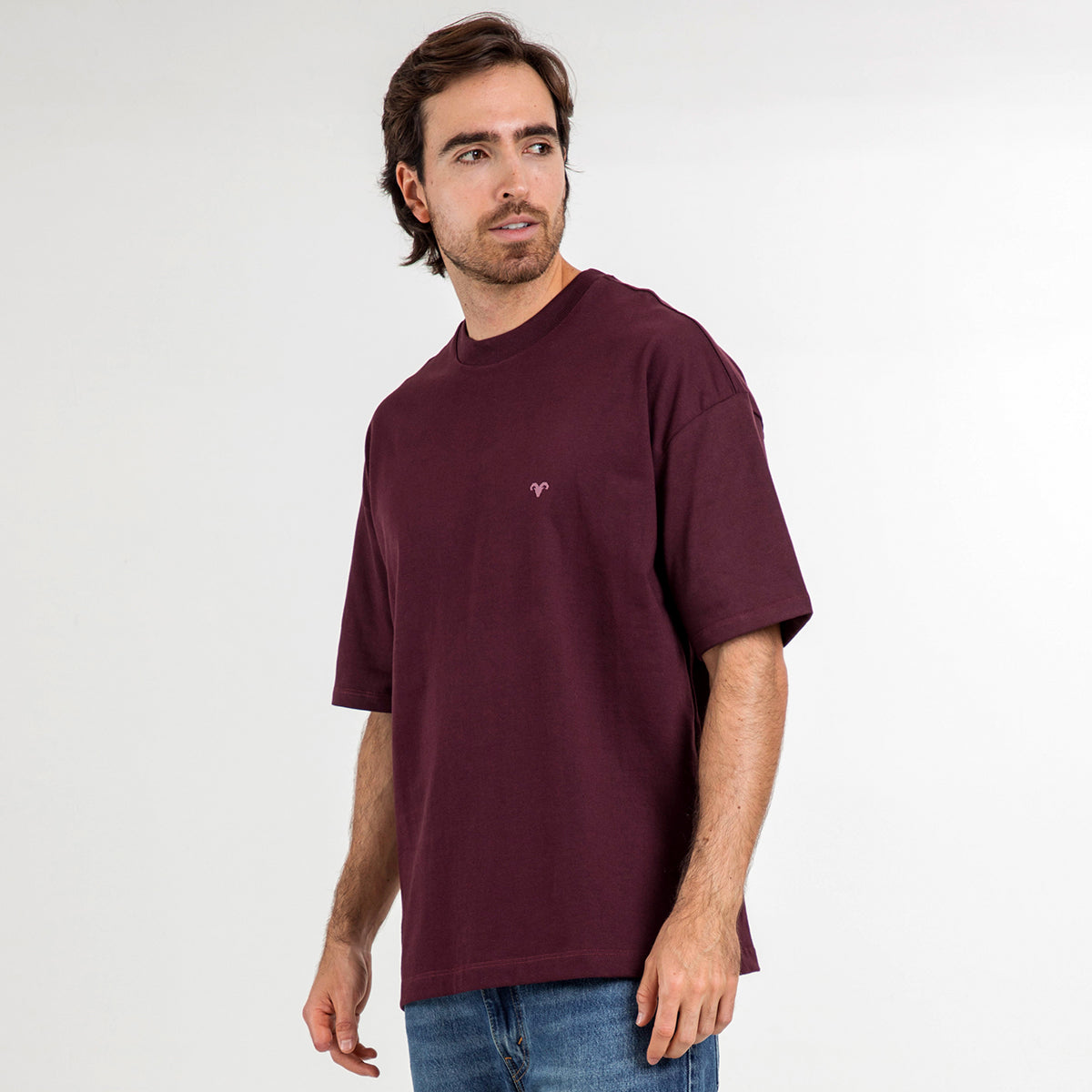 CRAFF BASIC OVERSIZED VINO TINTO