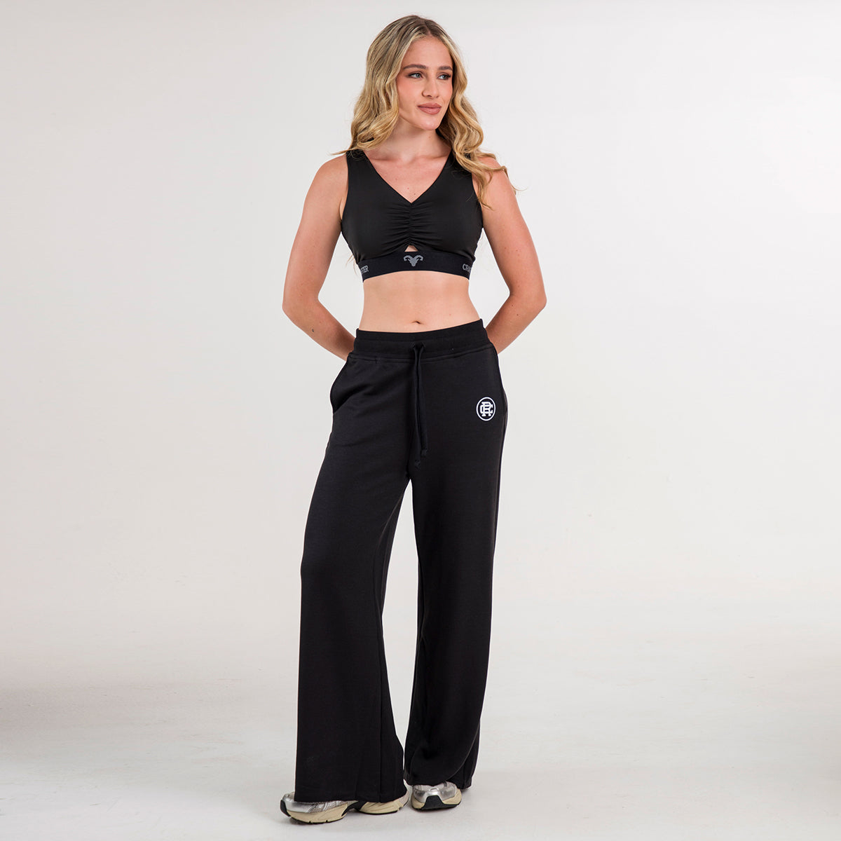 PANTALON BOTA CAMPANA NEGRO
