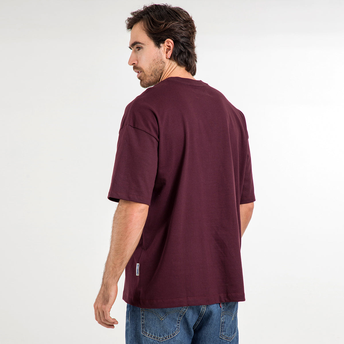 CRAFF BASIC OVERSIZED VINO TINTO