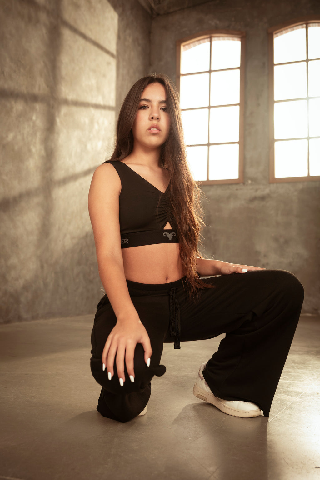 TOP RECOGIDO EN FRENTE