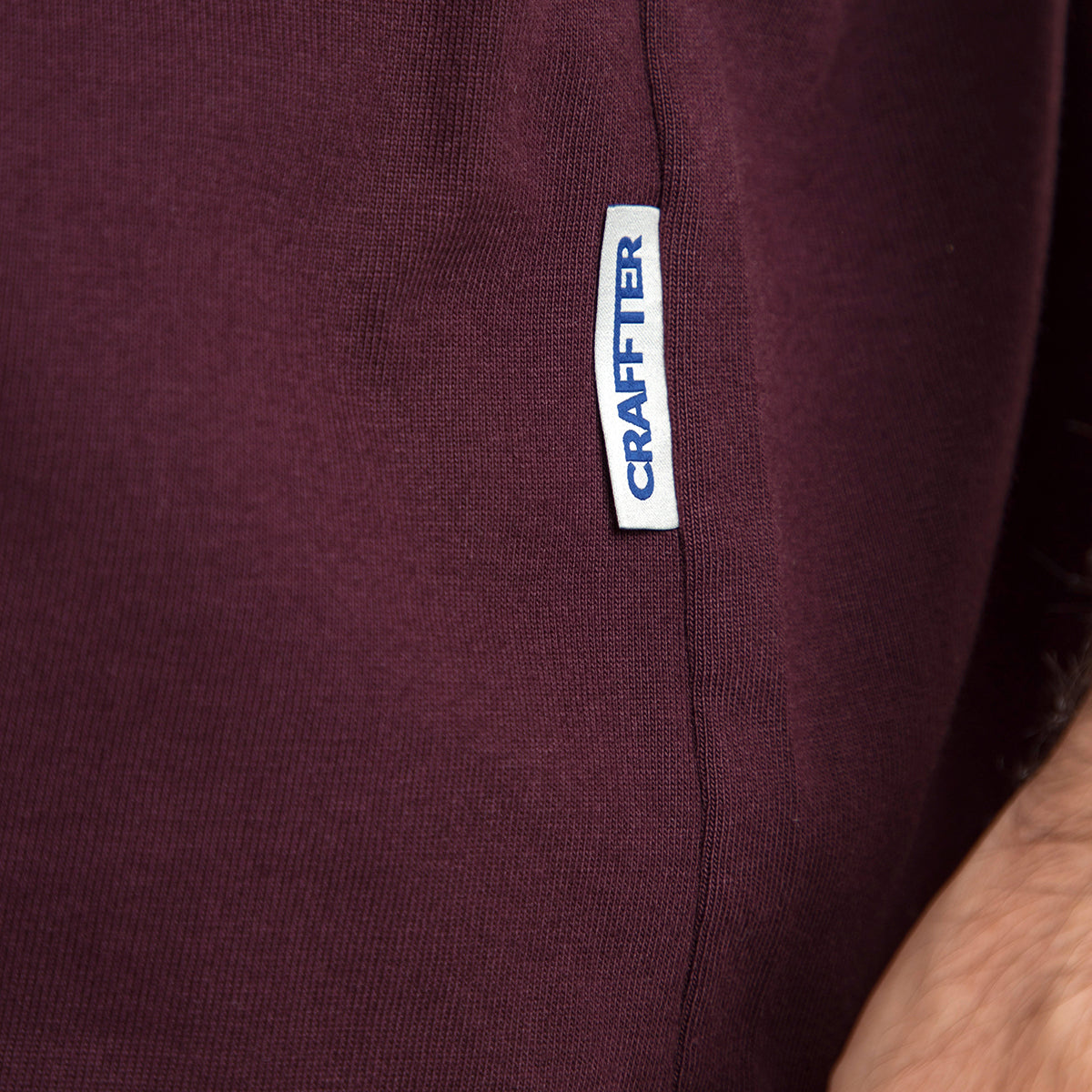 CRAFF BASIC OVERSIZED VINO TINTO