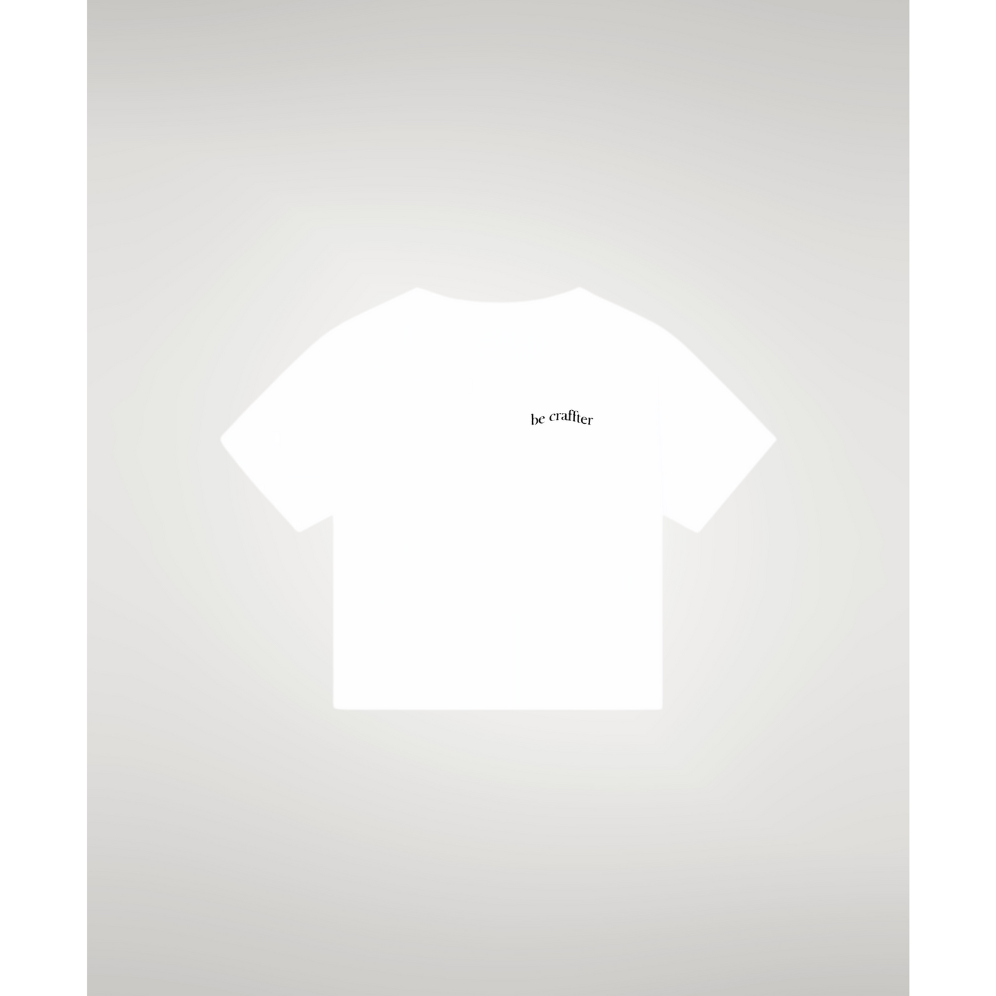 CAMISETA BE CRAFFTER BLANCO