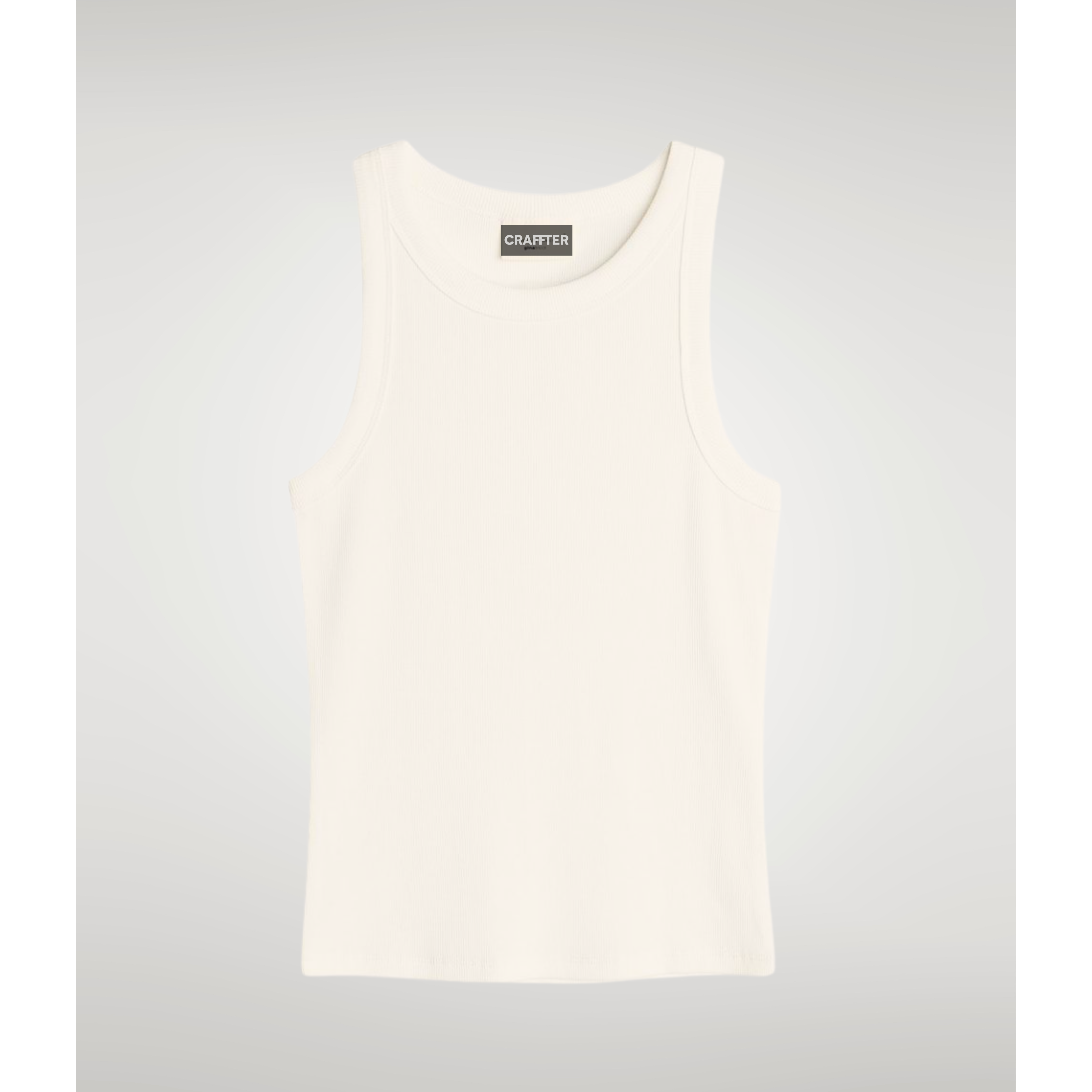 RIBBED TANK TOP CRUDO