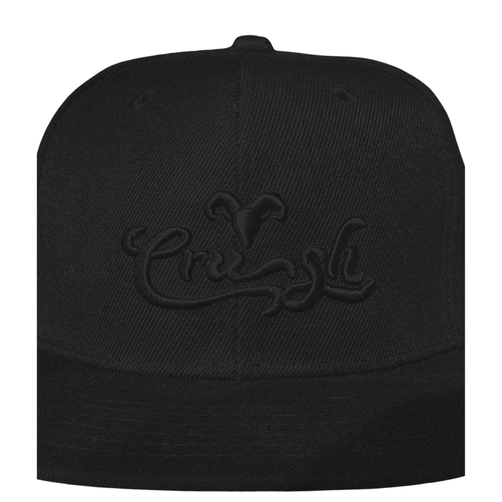 GORRA PLANA CRUSH NEGRA