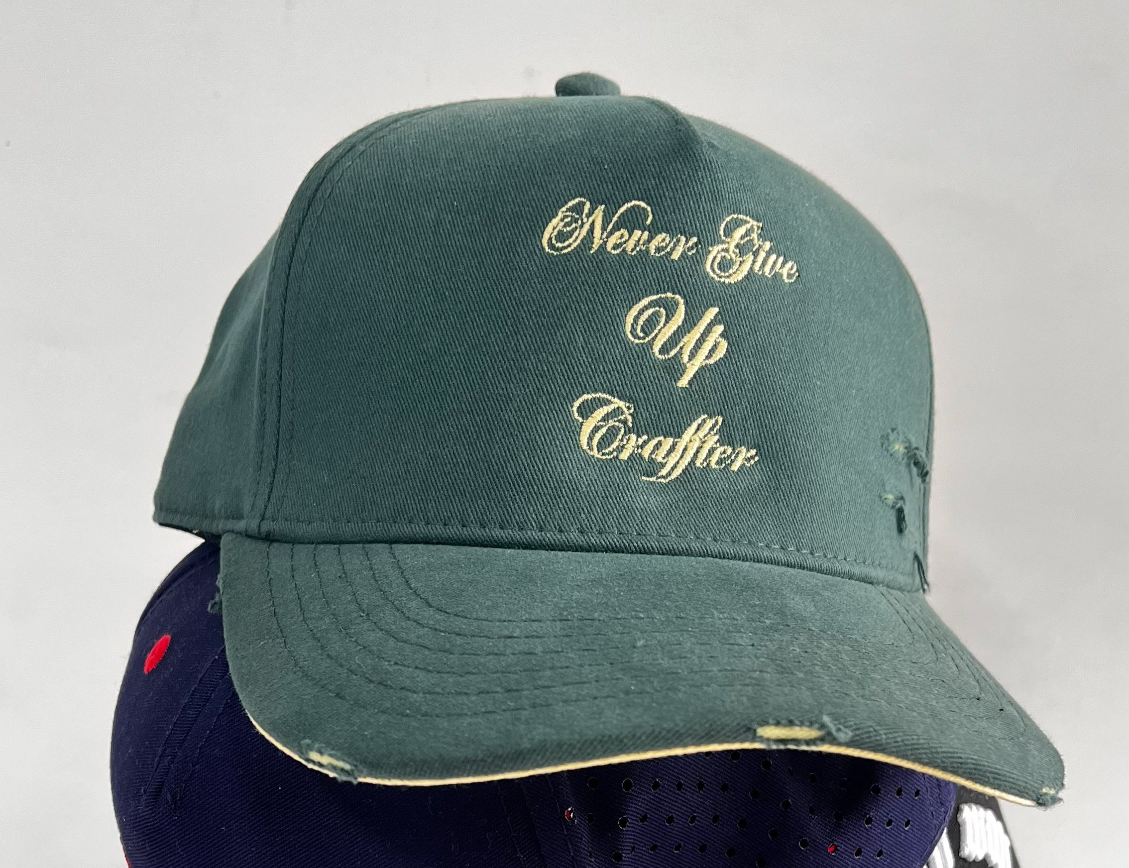 GORRA NEVER GIVE UP VERDE