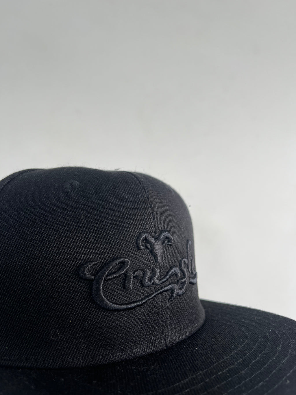 GORRA PLANA CRUSH NEGRA