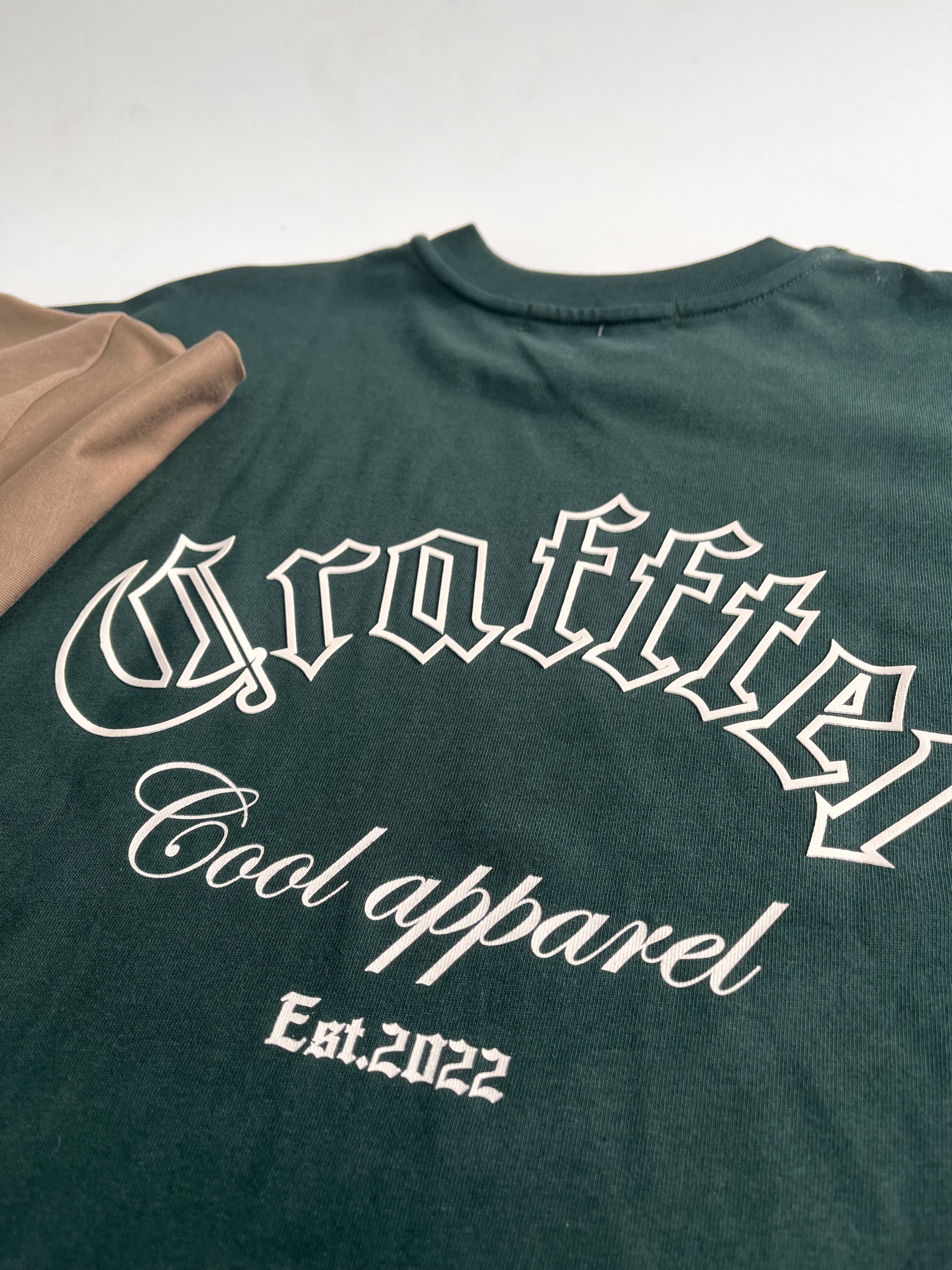 CAMISETA CRAFFTER EST. 2022 VERDE OSCURO