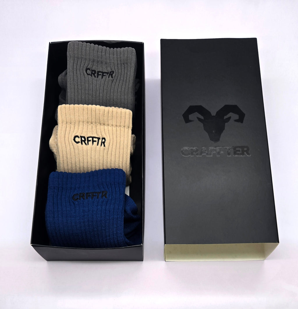 Medias Crew - 3 PACK - Combo 3