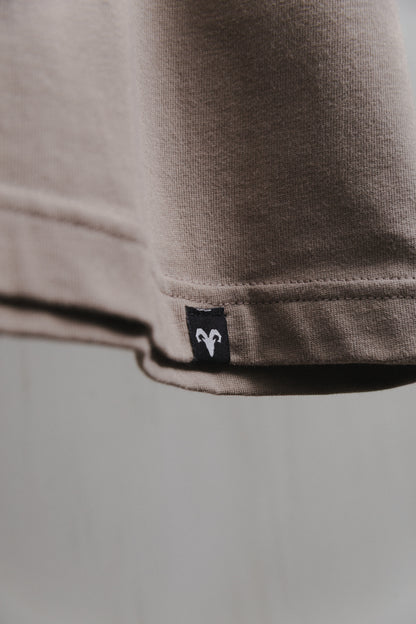 CAMISETA BÁSICA TAUPE