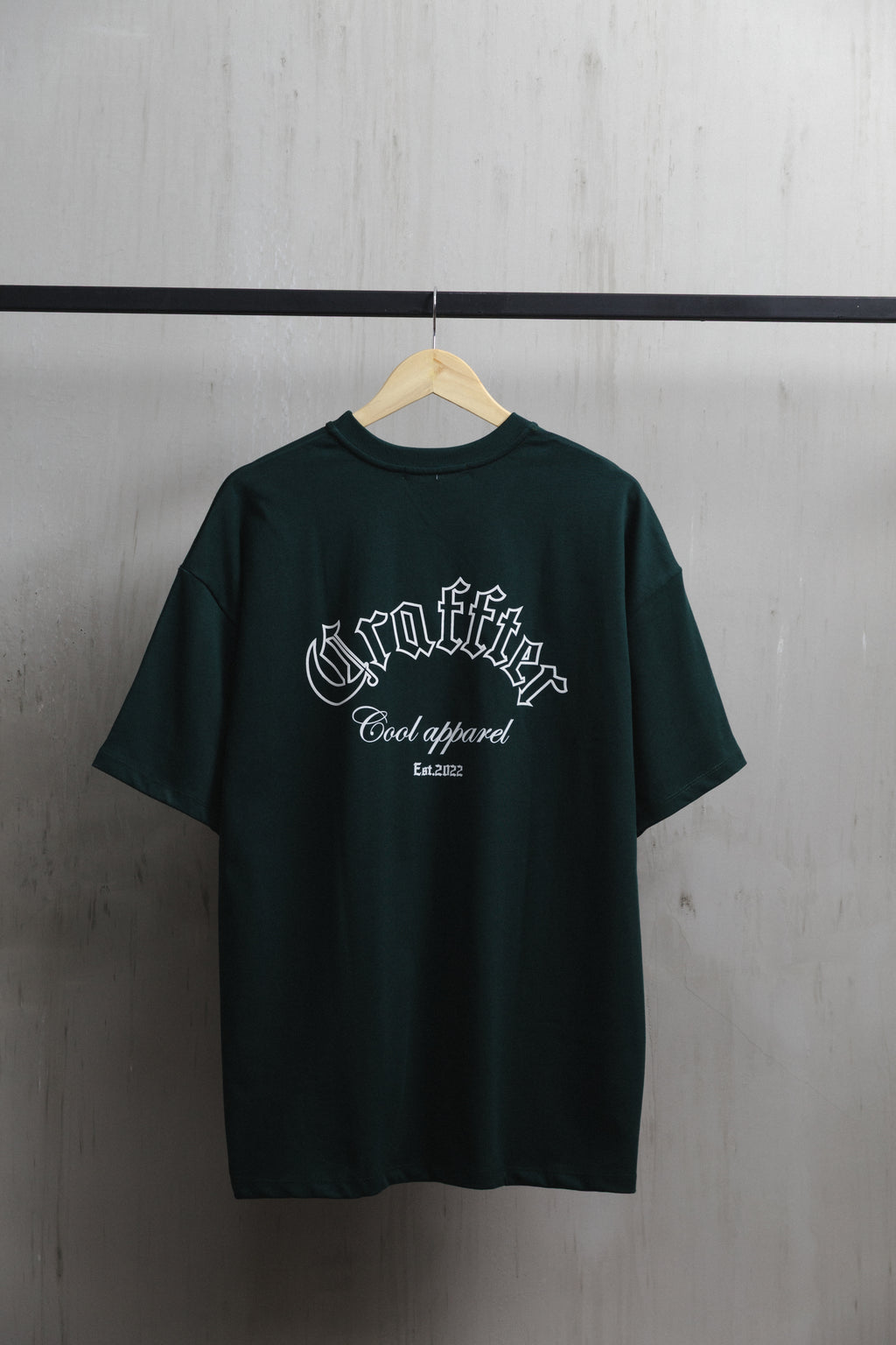 CAMISETA CRAFFTER EST. 2022 VERDE OSCURO