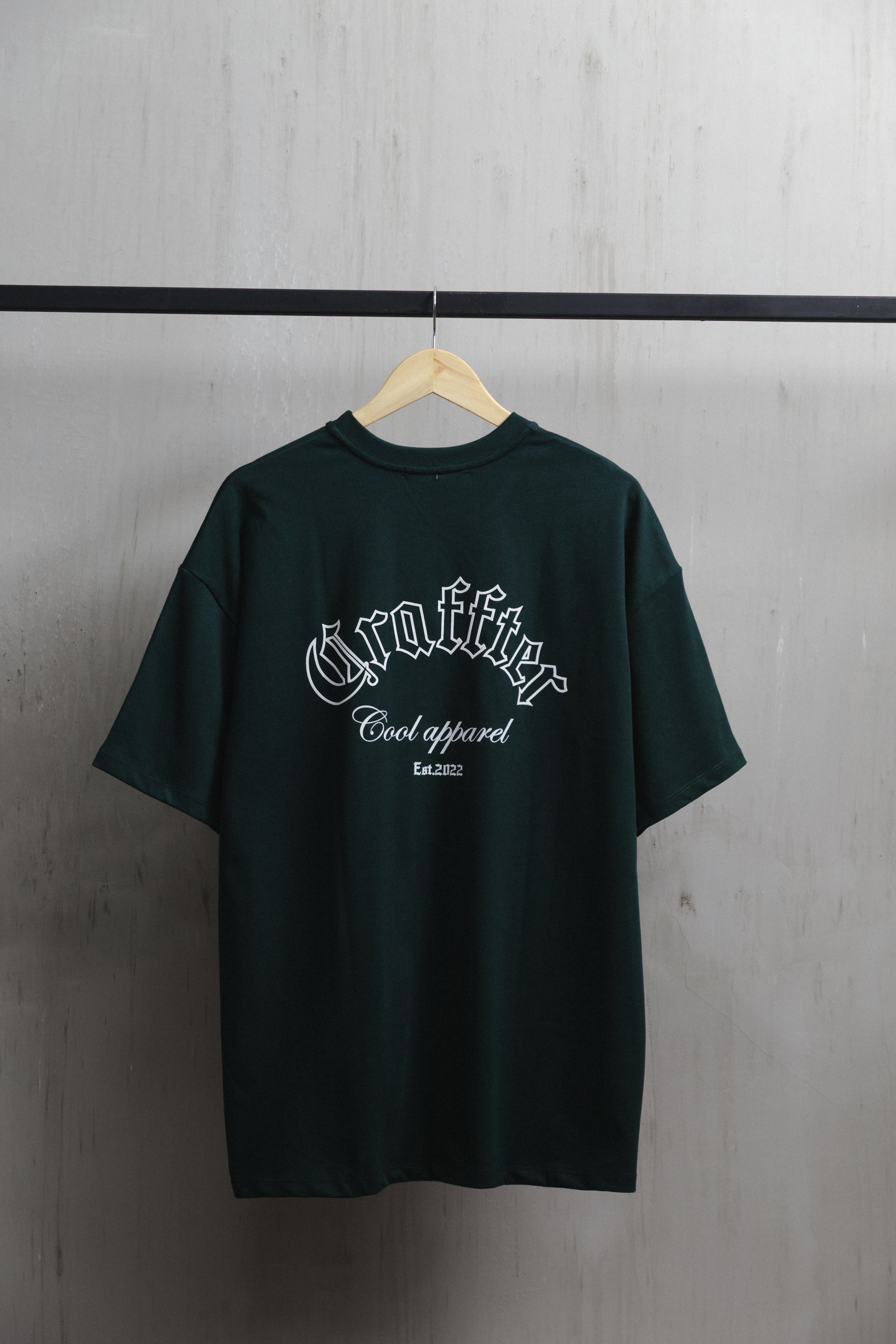 CAMISETA CRAFFTER EST. 2022 VERDE OSCURO