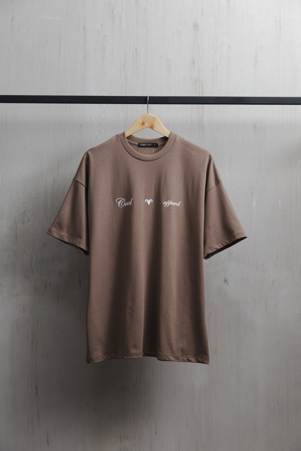 CAMISETA COOL APPAREL TAUPE