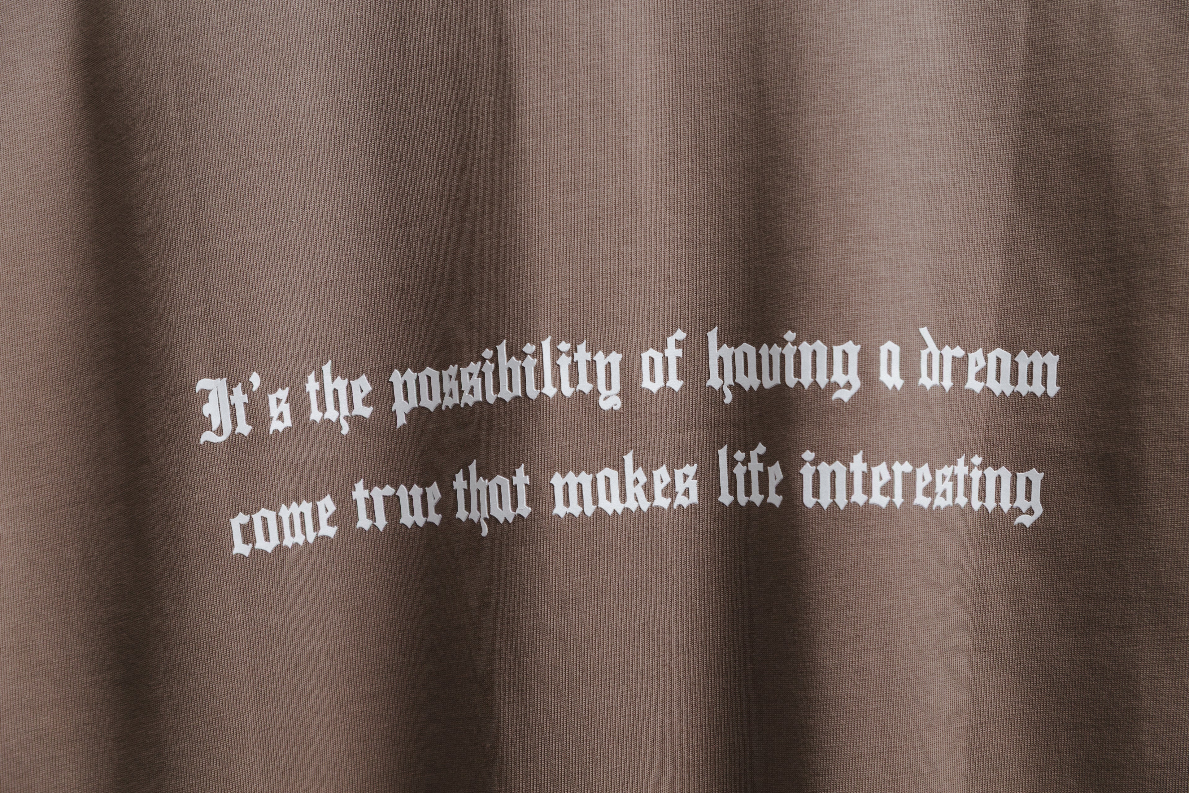 CAMISETA COOL APPAREL TAUPE