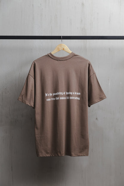 CAMISETA COOL APPAREL TAUPE