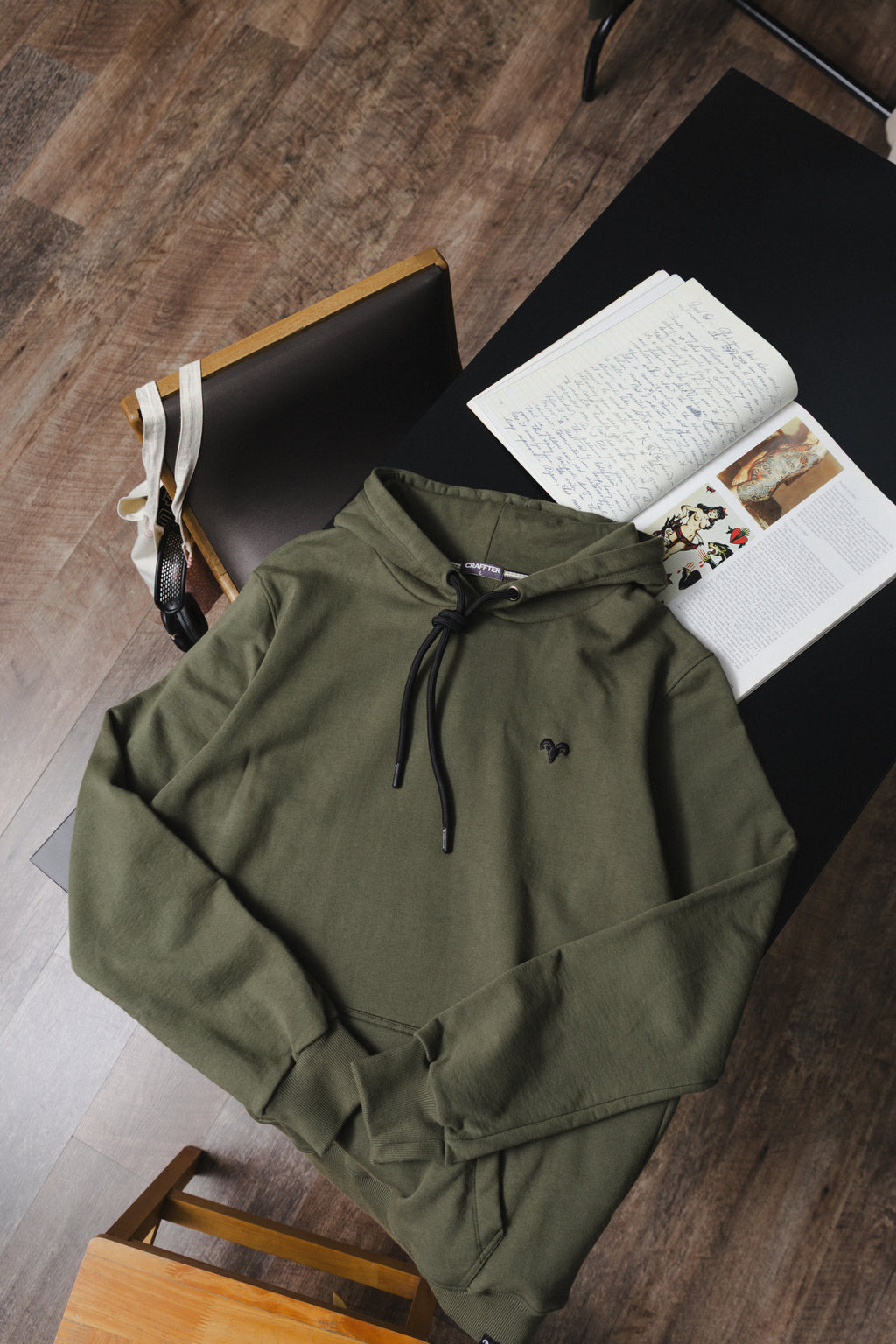 HOODIE VERDE MILITAR