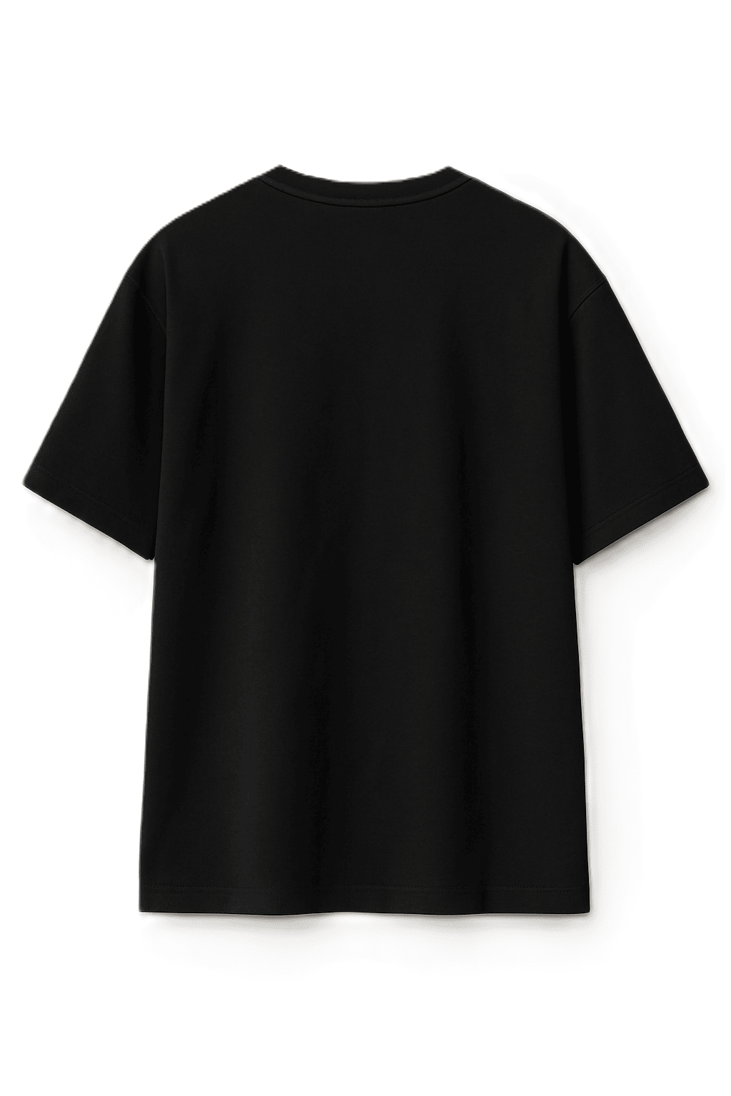 CAMISETA NEVER GIVE UP NEGRO