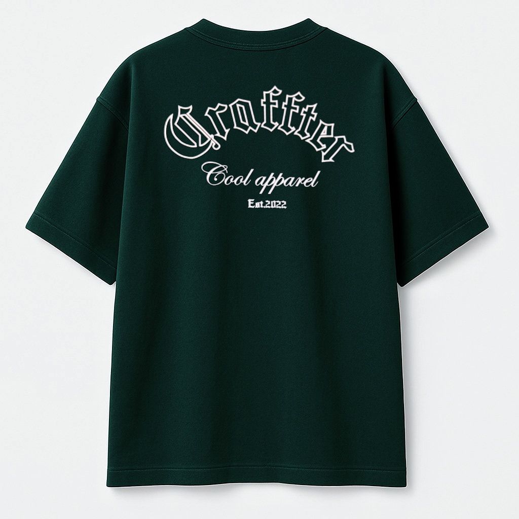 CAMISETA CRAFFTER EST. 2022 VERDE OSCURO